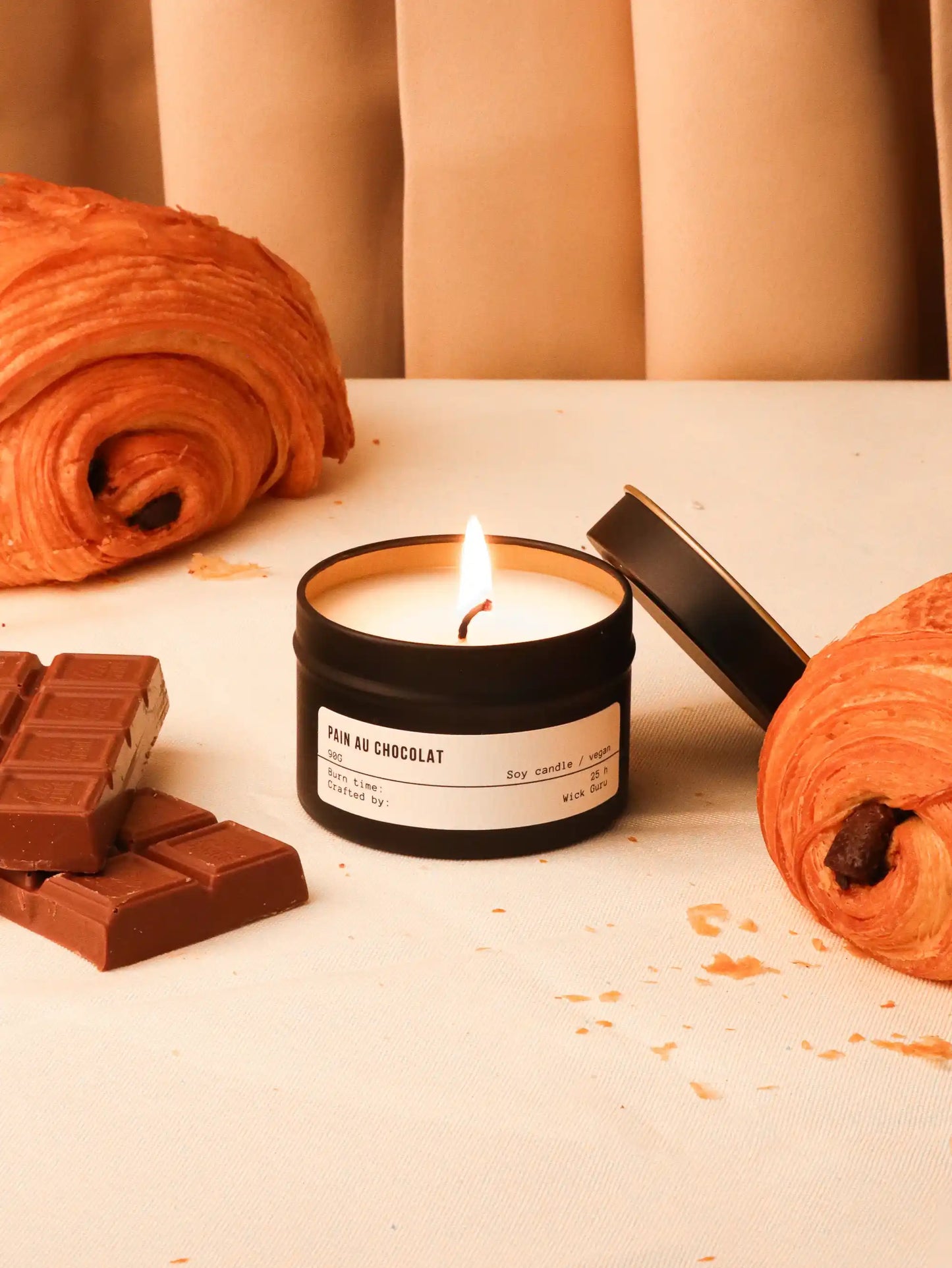 Pain Au Chocolat Candle