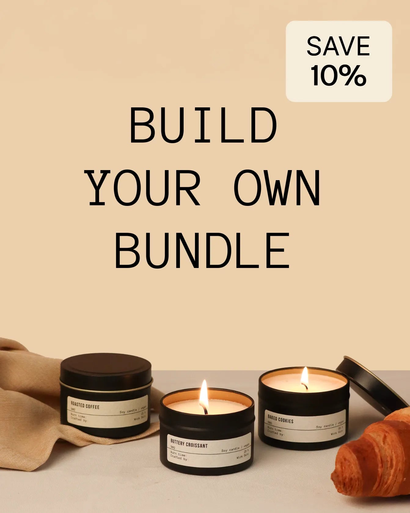 Build Your Own Candle Bundle - Tin