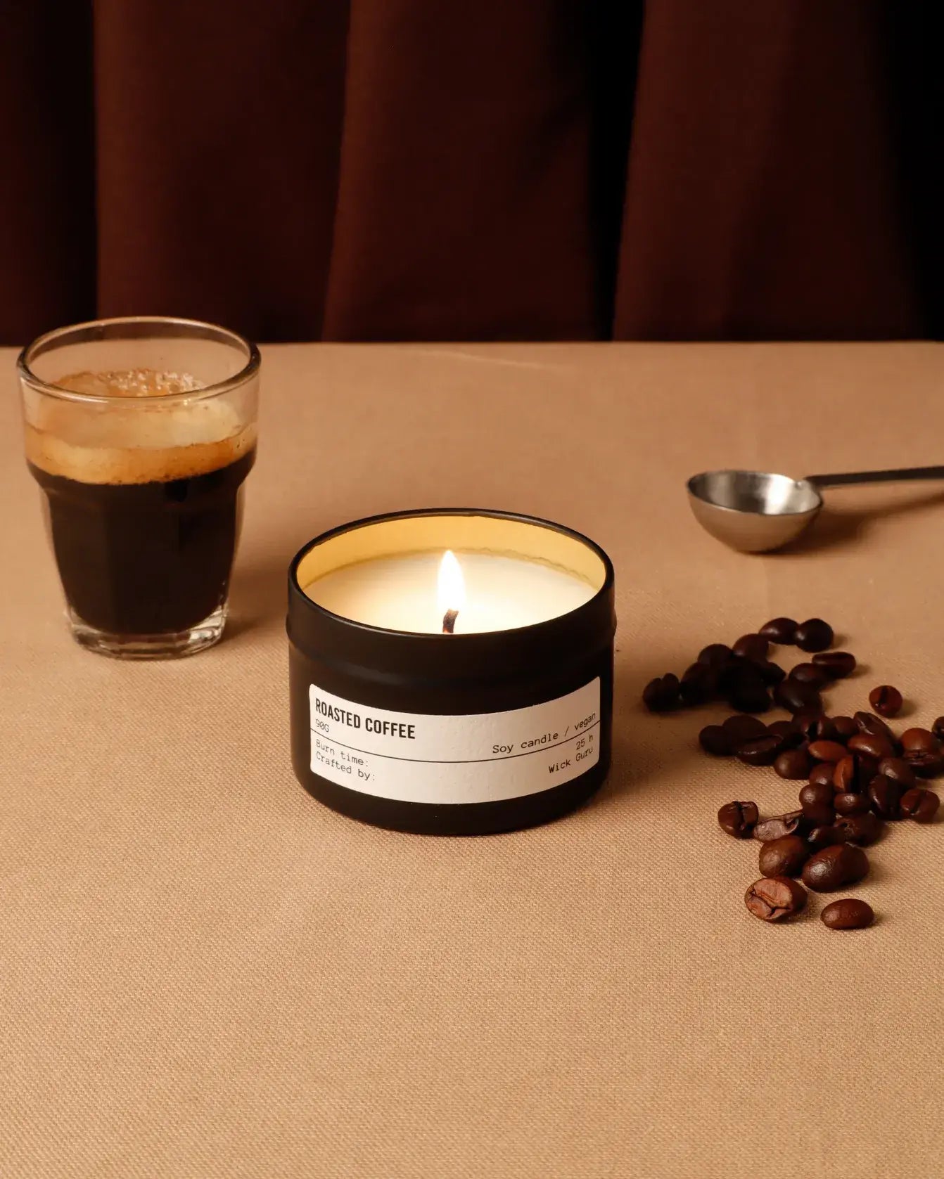 Roasted Coffee Tin Candle