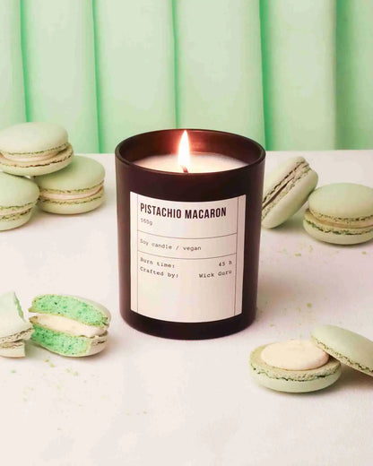 Pistachio Macaron Scented Candle