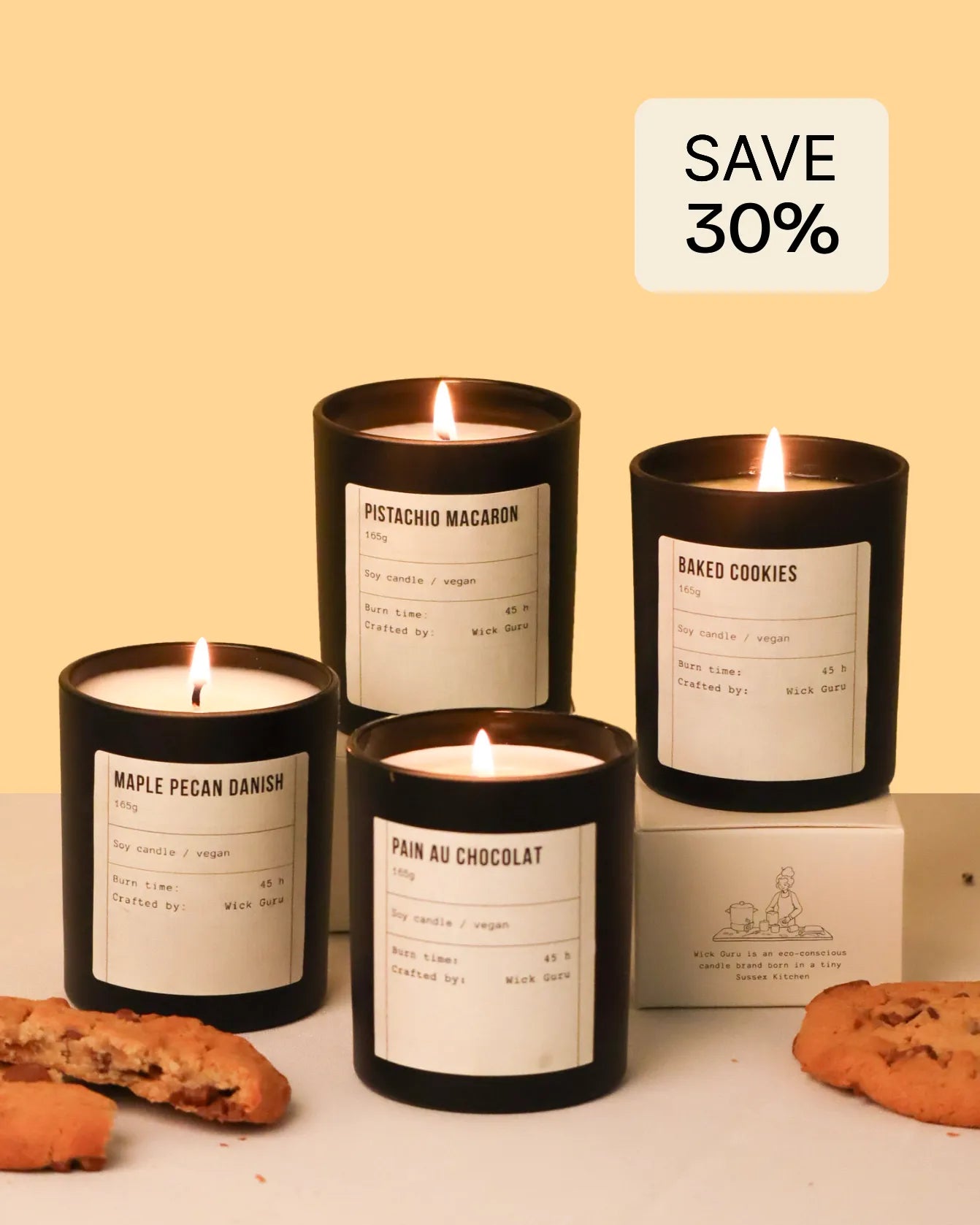 Sweet tooth candle bundle with sweet scents