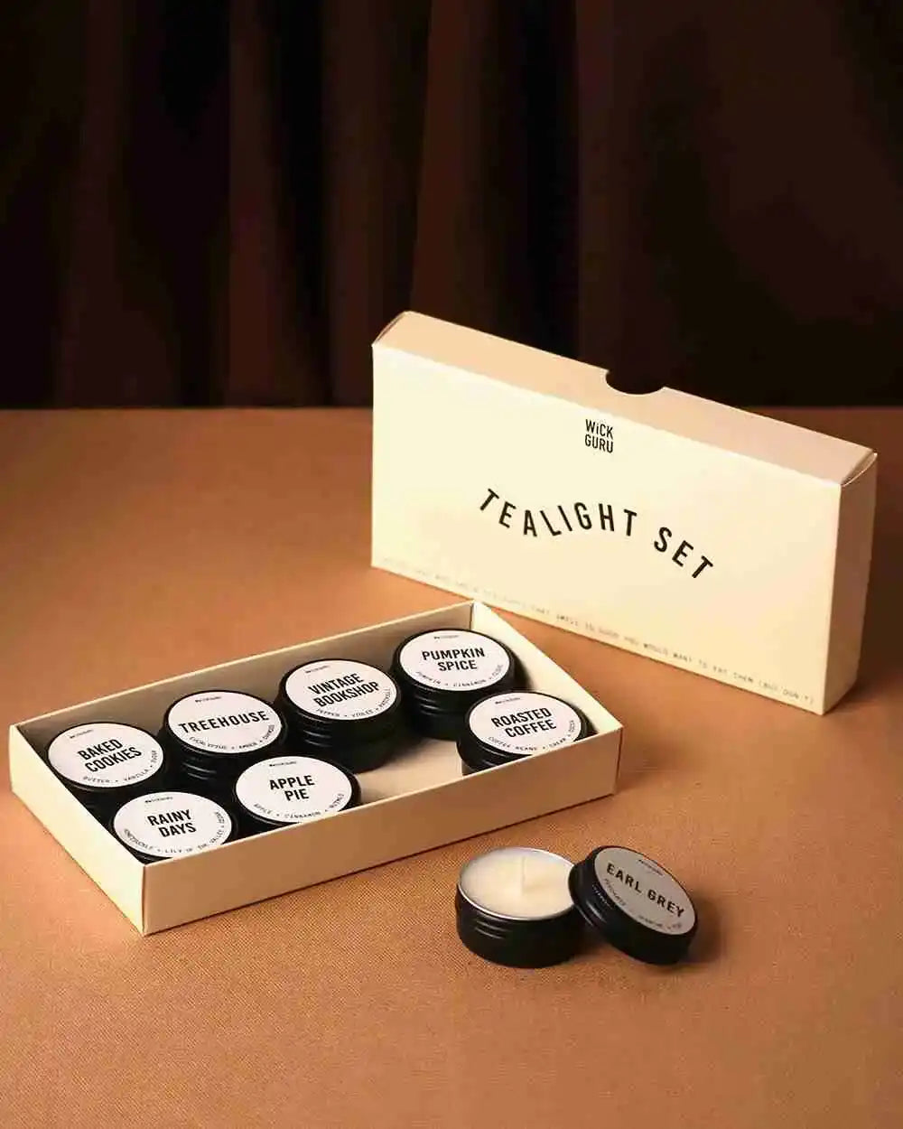 Tealight Set | Try 8 Of Our Unique Scents