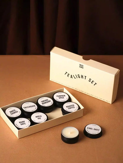 Tealight Set | Try 8 Of Our Unique Scents