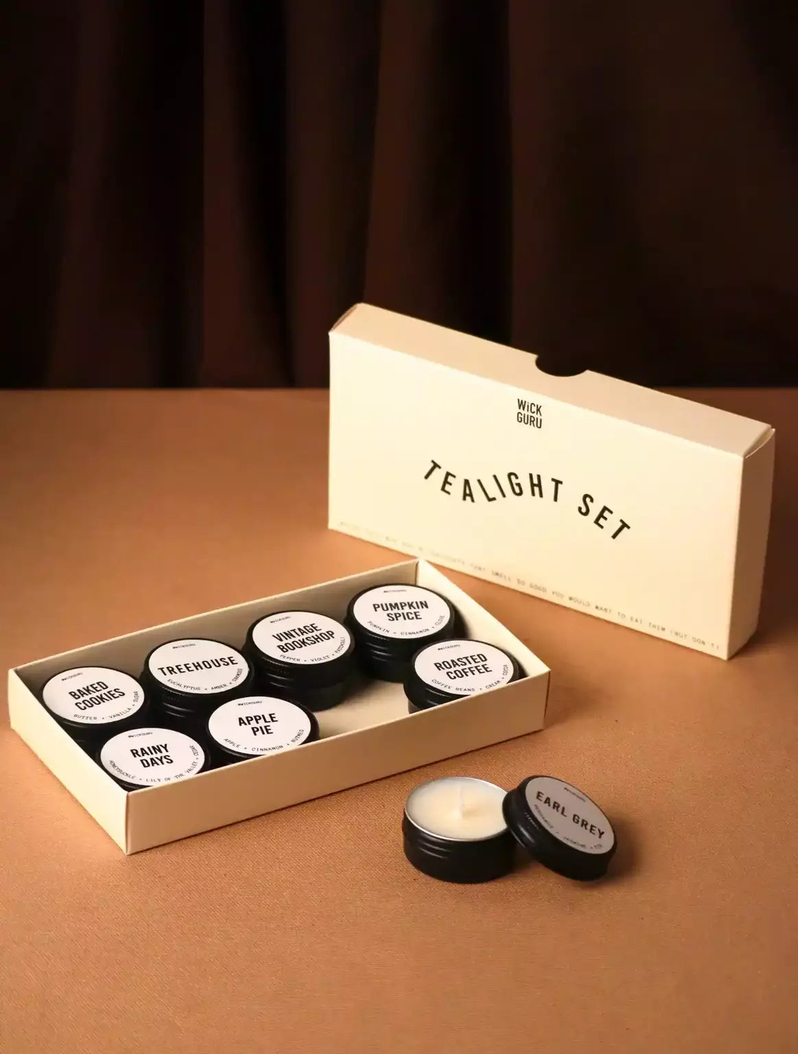 Tealight Set | Try 8 Of Our Unique Scents