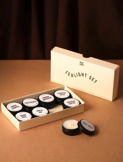 Tealight Set | Try 8 Of Our Unique Scents