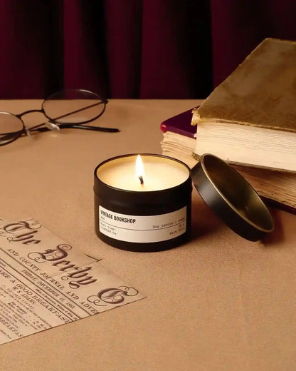 Vintage Bookshop Candle